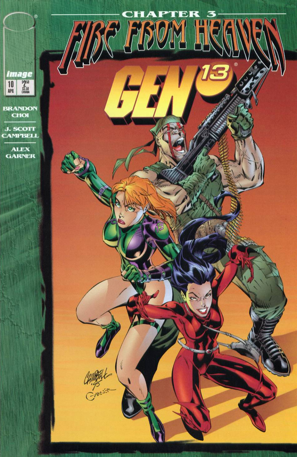 Gen 13 (1995) #10 cover