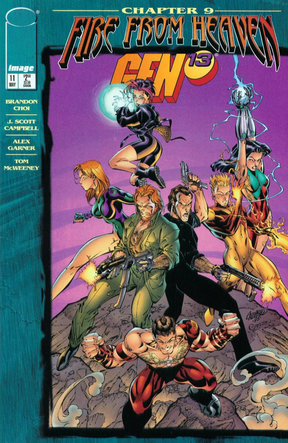 Gen 13 (1995) #11 cover