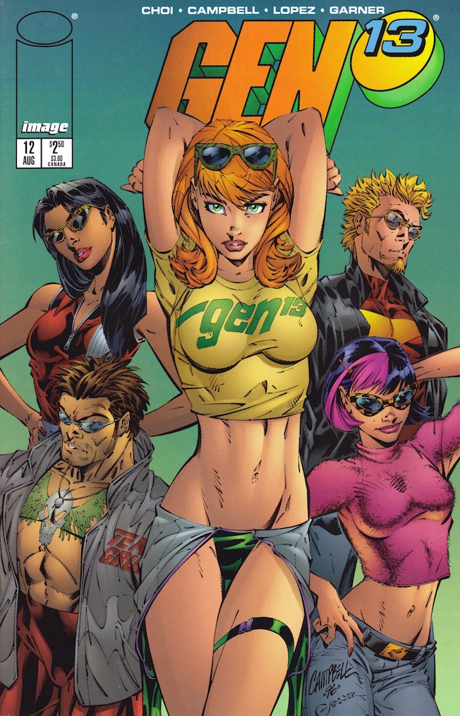 Gen 13 (1995) #12 cover