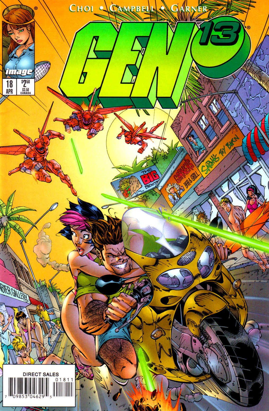 Gen 13 (1995) #18 cover