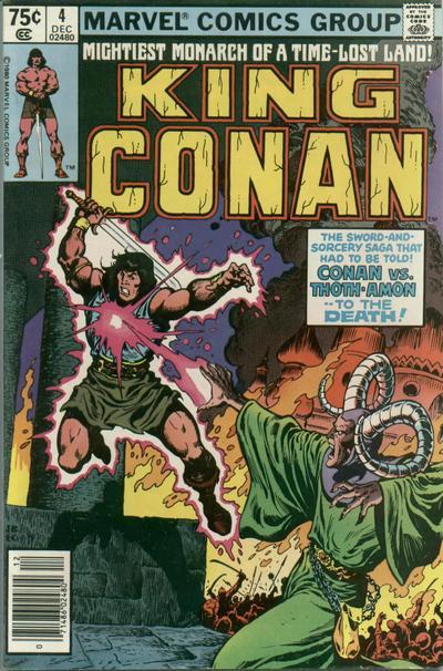 Cover of King Conan #4