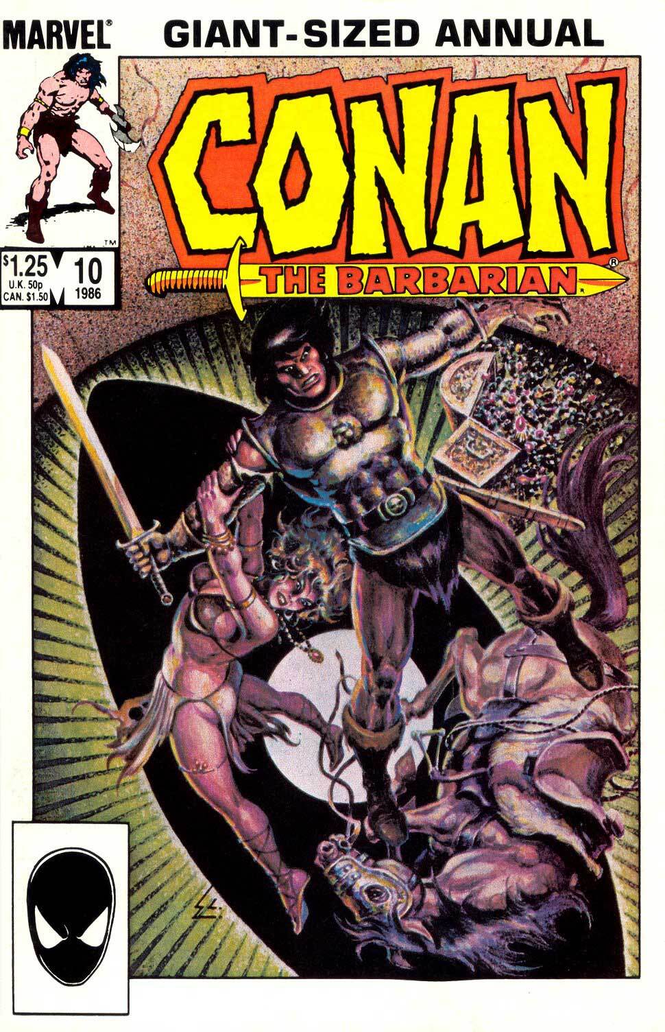 Conan Annual (1973) #10 cover