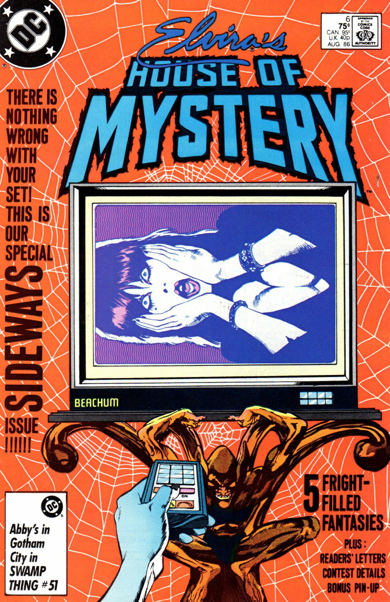 Cover of Elvira's House of Mystery #6