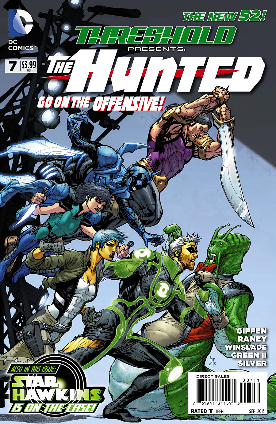 Threshold (2013) #7 cover