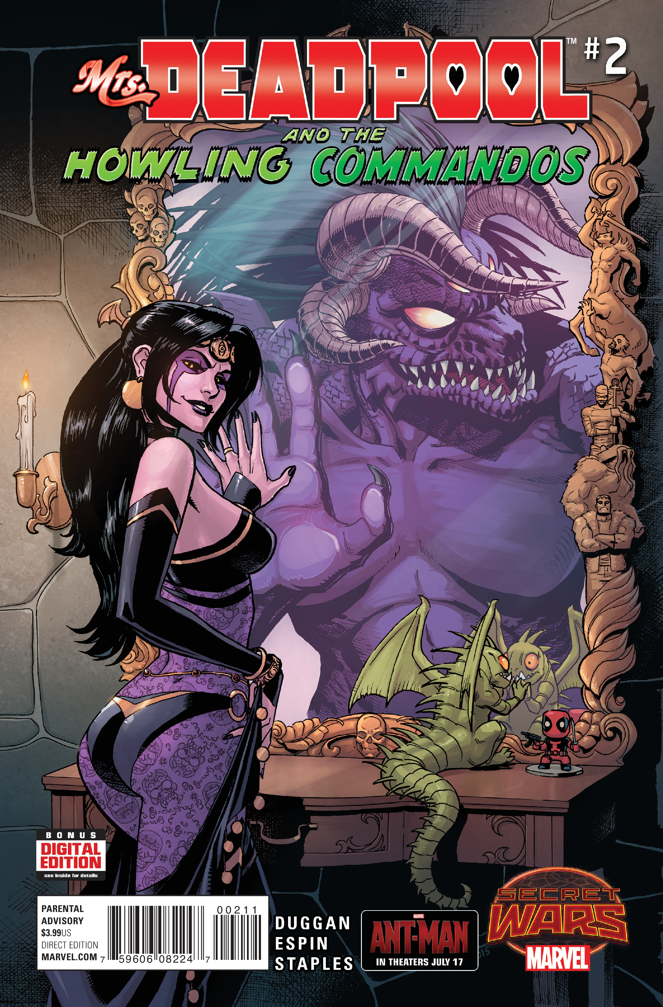 Mrs. Deadpool and the Howling Commandos (2015) #2