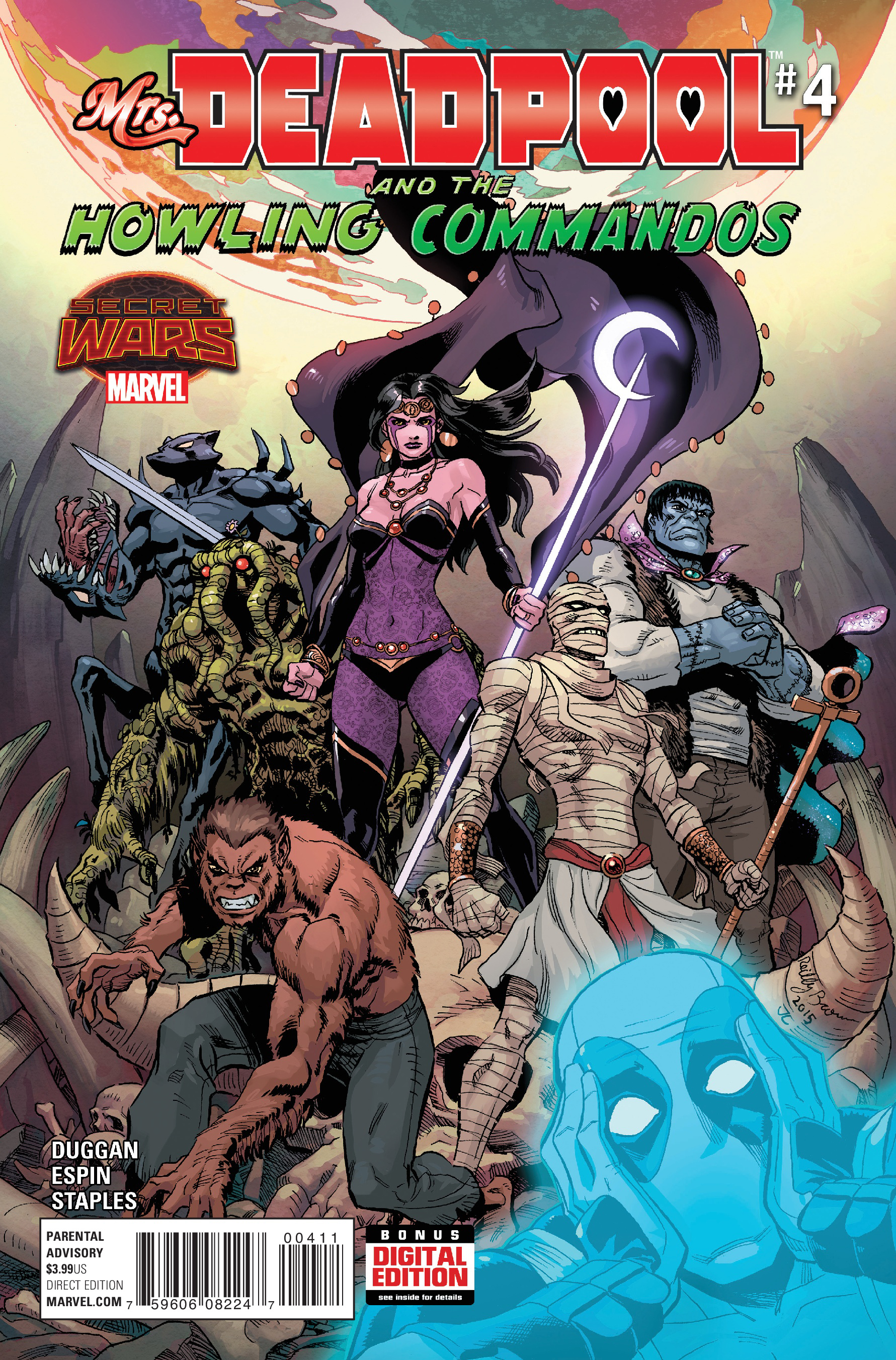 Mrs. Deadpool and the Howling Commandos (2015) #4