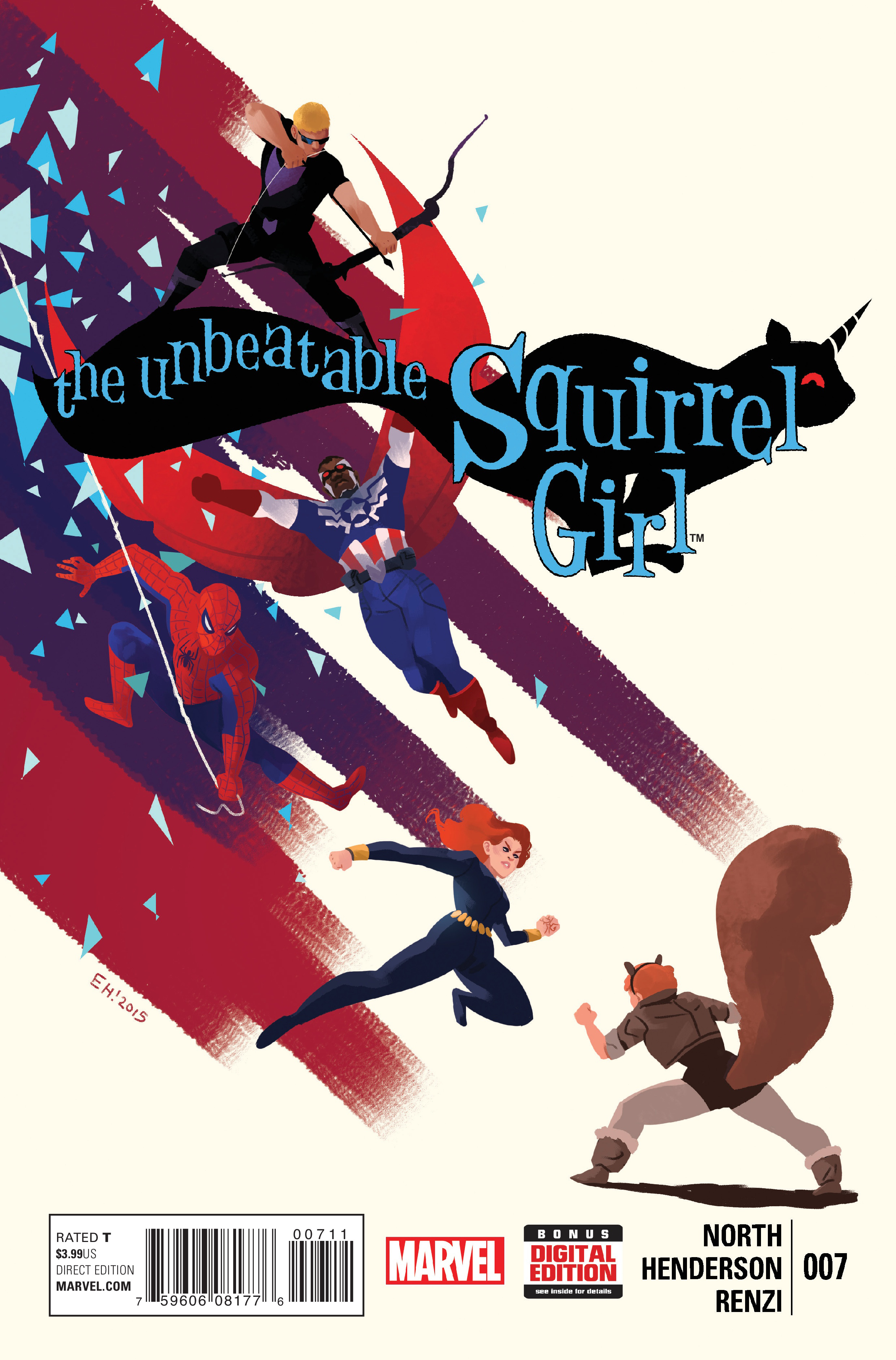 The Unbeatable Squirrel Girl (2015) #7 cover