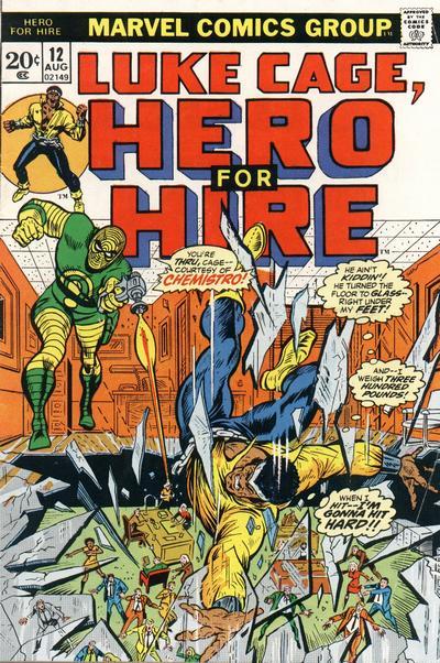 Cover of Hero for Hire #12