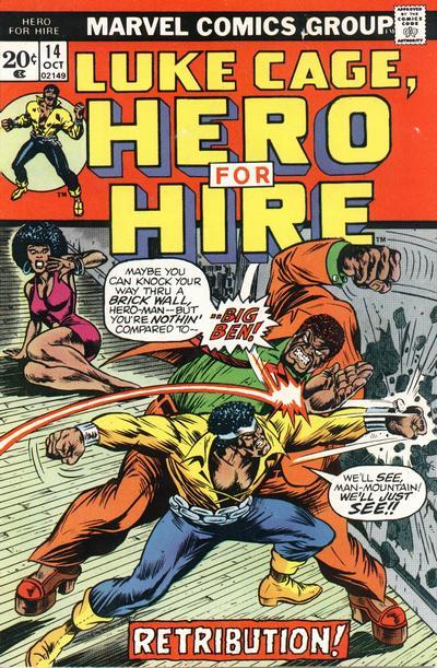 Cover of Hero for Hire #14