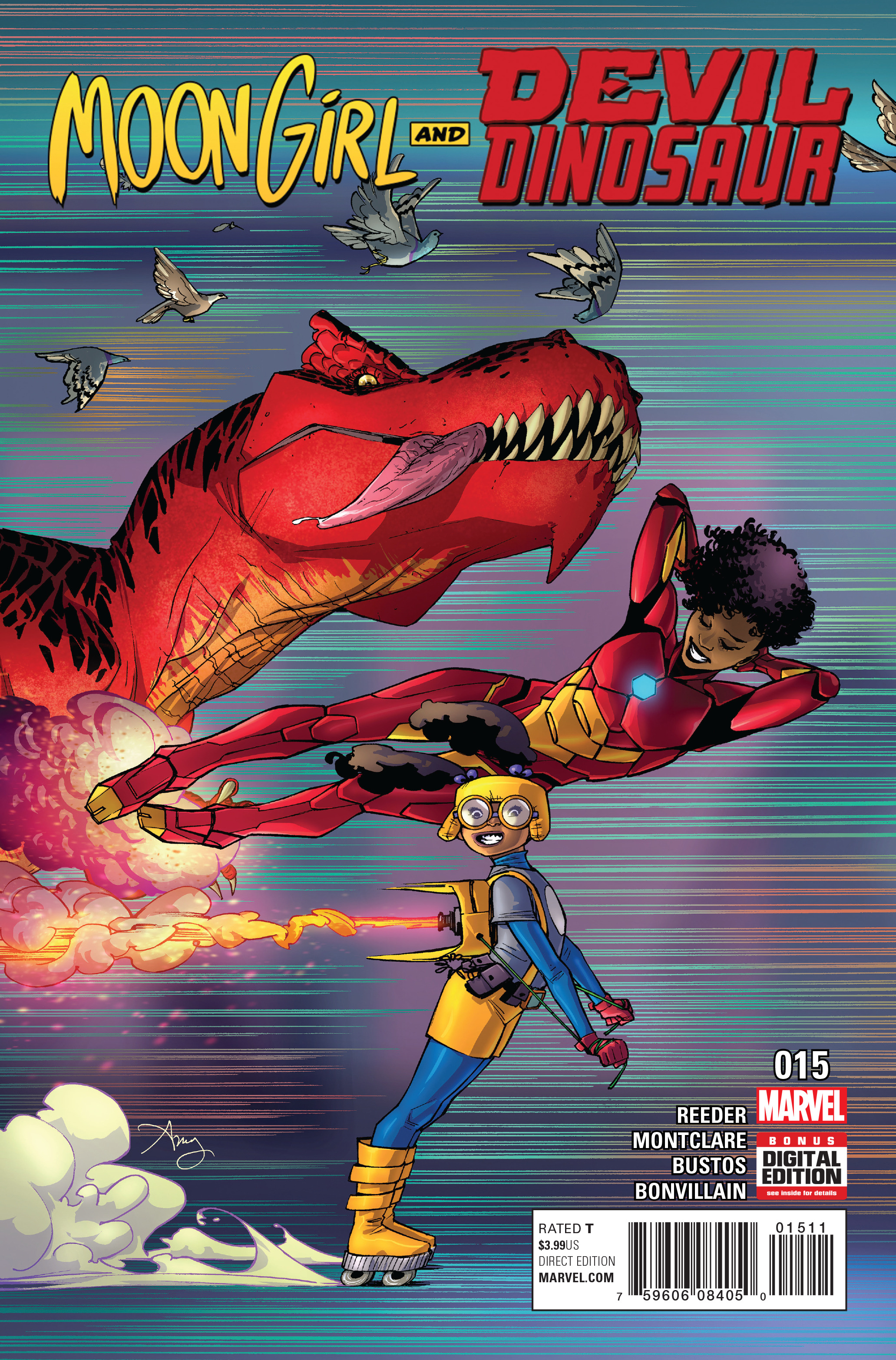 Moon Girl and Devil Dinosaur (2016) #15 cover