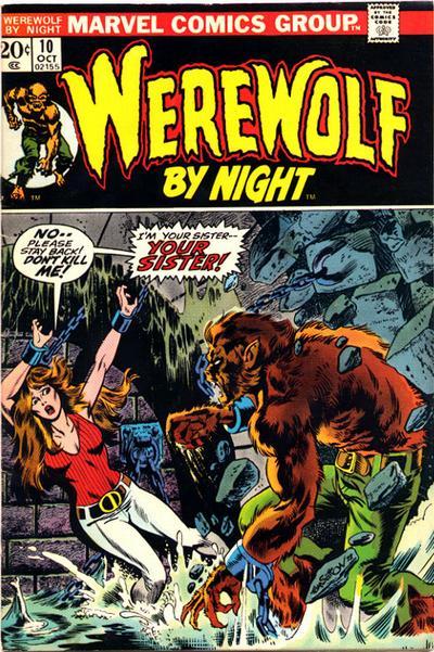 Werewolf by Night (1972) #10 cover