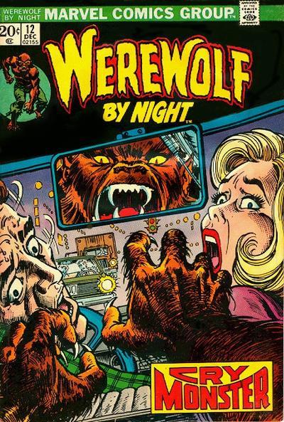 Werewolf by Night (1972) #12 cover