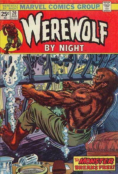 Werewolf by Night (1972) #20 cover