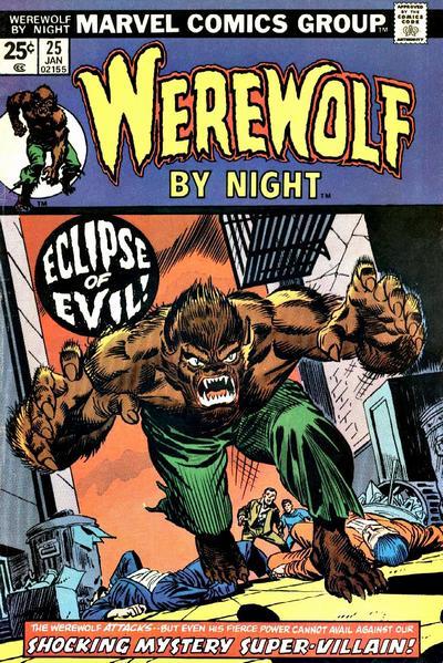 Werewolf by Night (1972) #25 cover