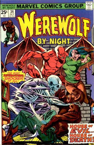 Werewolf by Night (1972) #34 cover