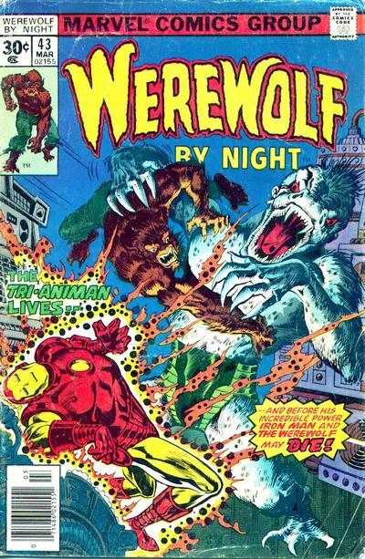 Werewolf by Night (1972) #43 cover