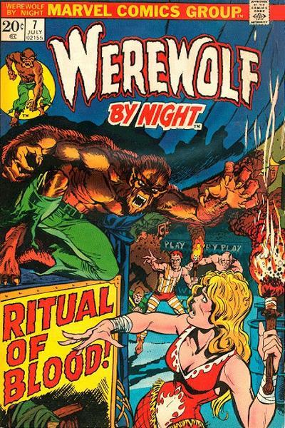 Werewolf by Night (1972) #7 cover