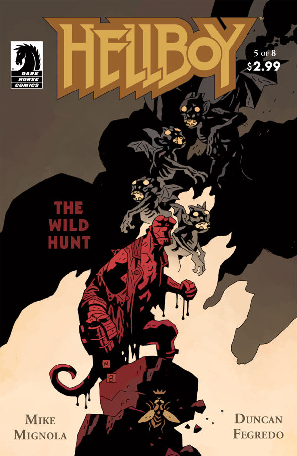 Cover of Hellboy: The Wild Hunt #5