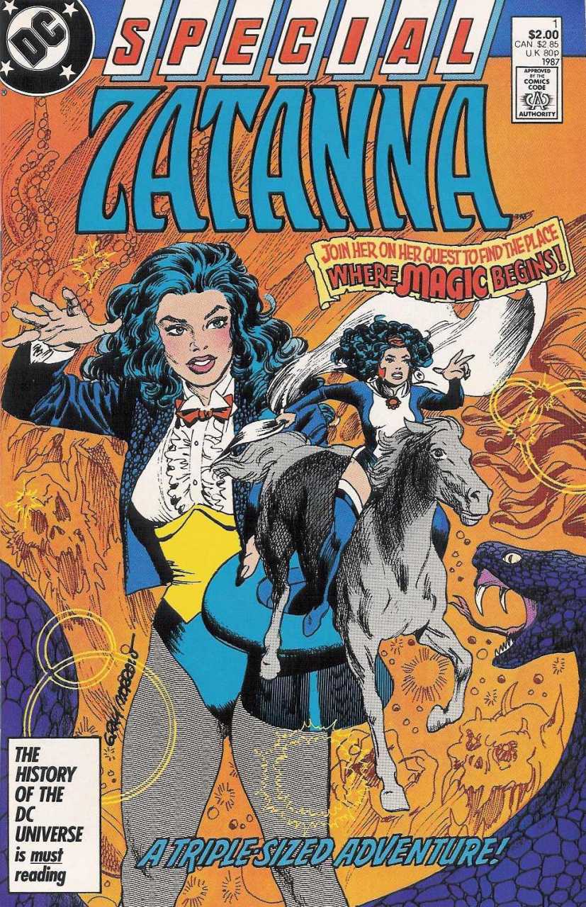 Zatanna Special (1987) #1 cover