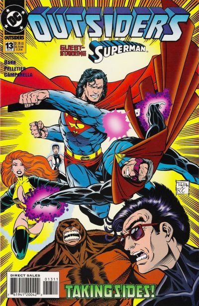 Outsiders #13 cover