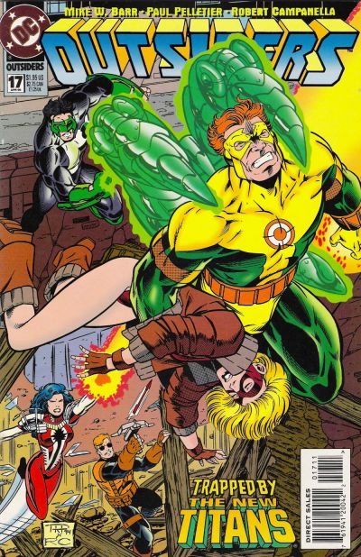 Outsiders #17 cover