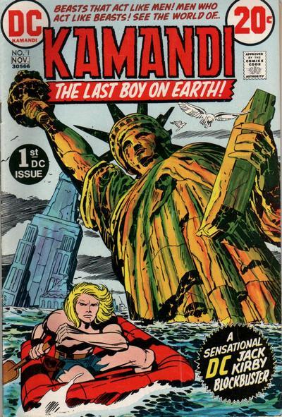 Kamandi, the Last Boy on Earth #1 cover