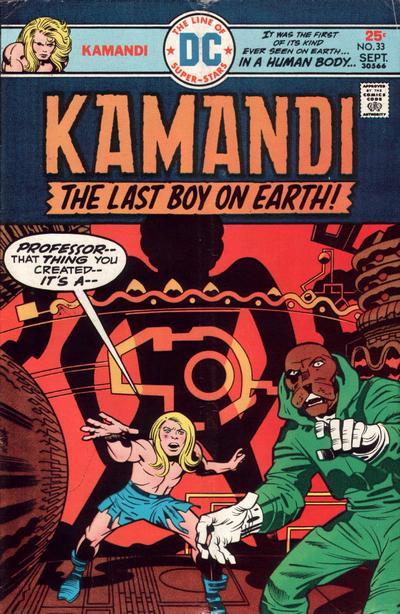 Kamandi, the Last Boy on Earth #33 cover
