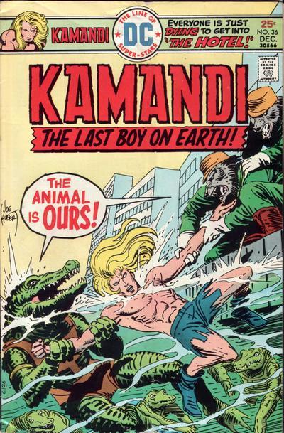 Kamandi, the Last Boy on Earth #36 cover