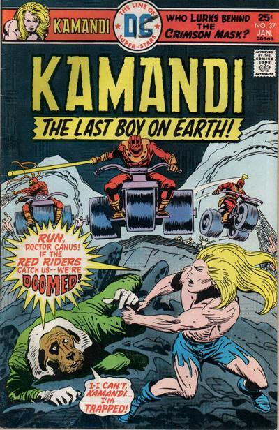 Kamandi, the Last Boy on Earth #37 cover
