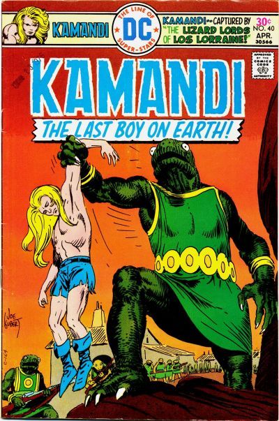 Cover of Kamandi, the Last Boy on Earth #40