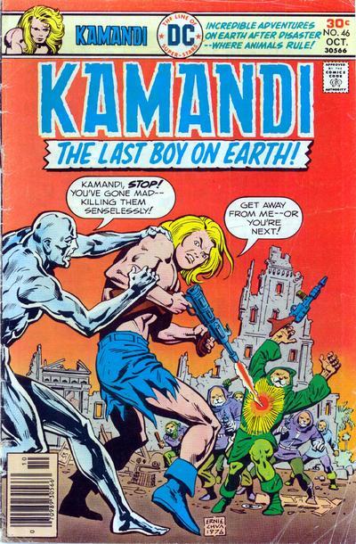 Kamandi, the Last Boy on Earth #46 cover