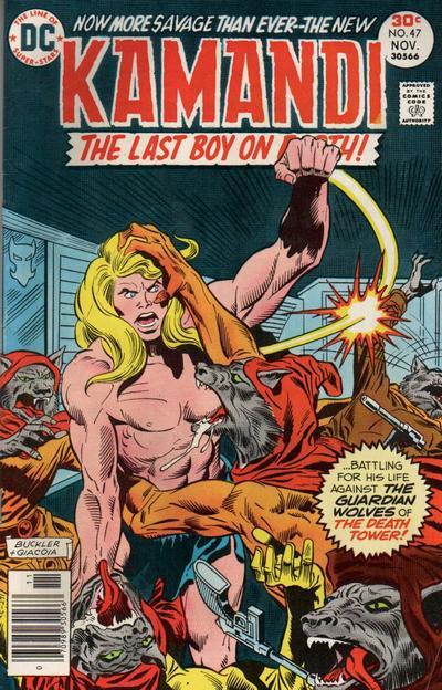 Kamandi, the Last Boy on Earth #47 cover