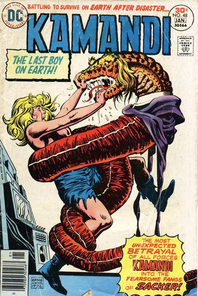 Kamandi, the Last Boy on Earth #48 cover