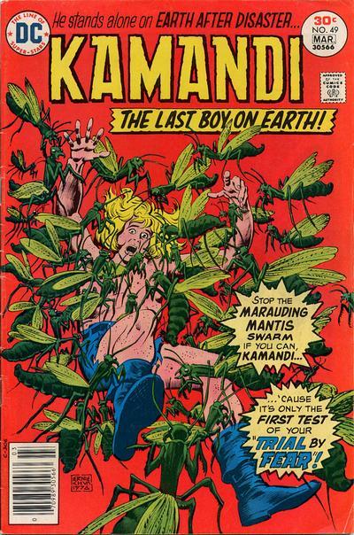 Kamandi, the Last Boy on Earth #49 cover
