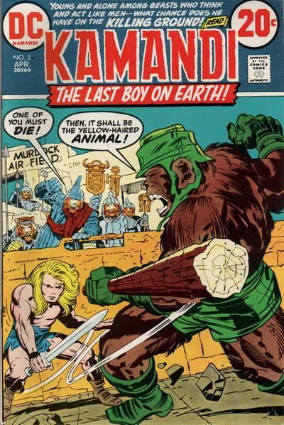 Kamandi, the Last Boy on Earth #5 cover