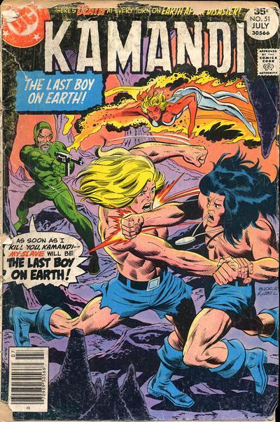 Kamandi, the Last Boy on Earth #51 cover