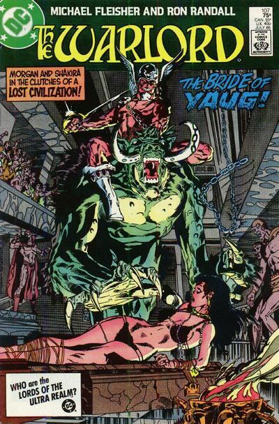 Cover of Warlord #107