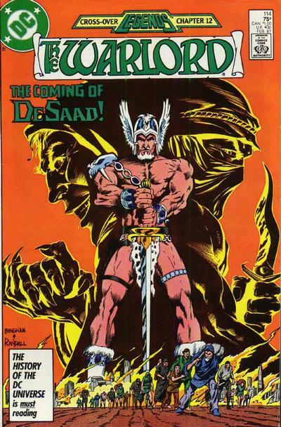 Cover of Warlord #114