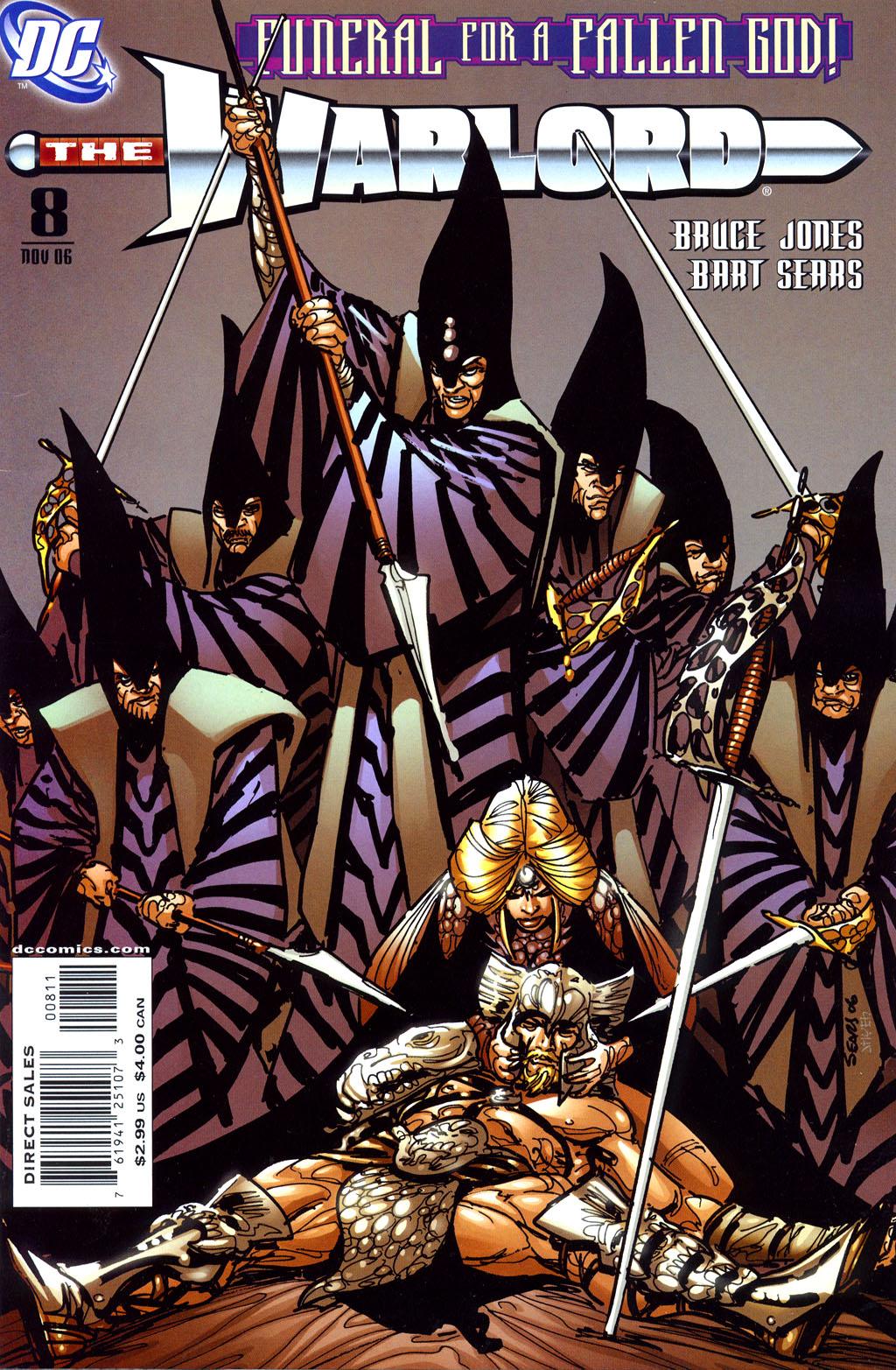 Warlord (2006) #8 cover