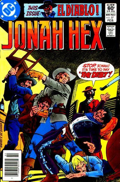 Jonah Hex (1977) #57 cover