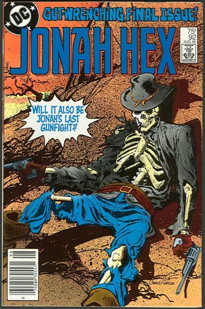 Jonah Hex (1977) #92 cover
