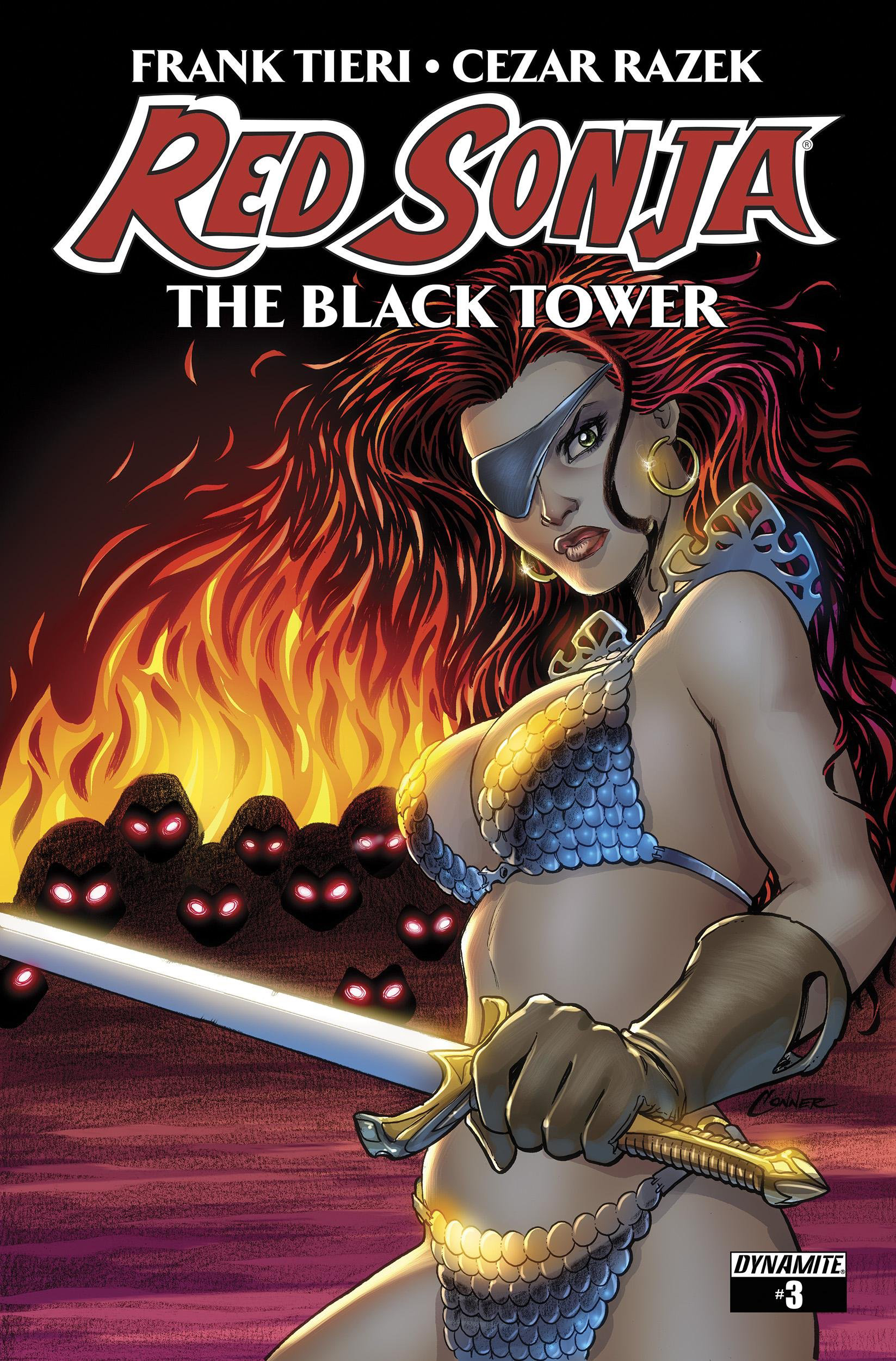 Red Sonja: The Black Tower (2014) #3 cover