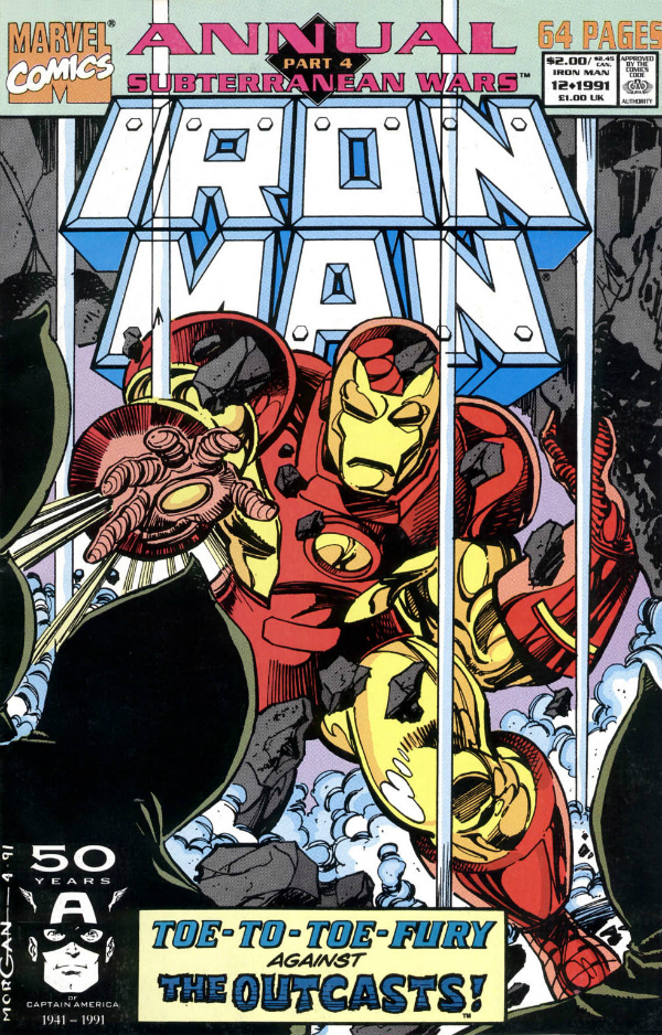 Iron Man Annual (1976) #12 cover
