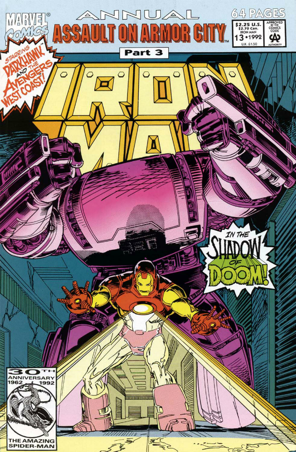 Iron Man Annual (1976) #13 cover
