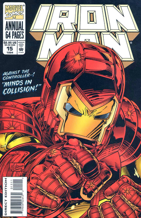 Iron Man Annual (1976) #15 cover