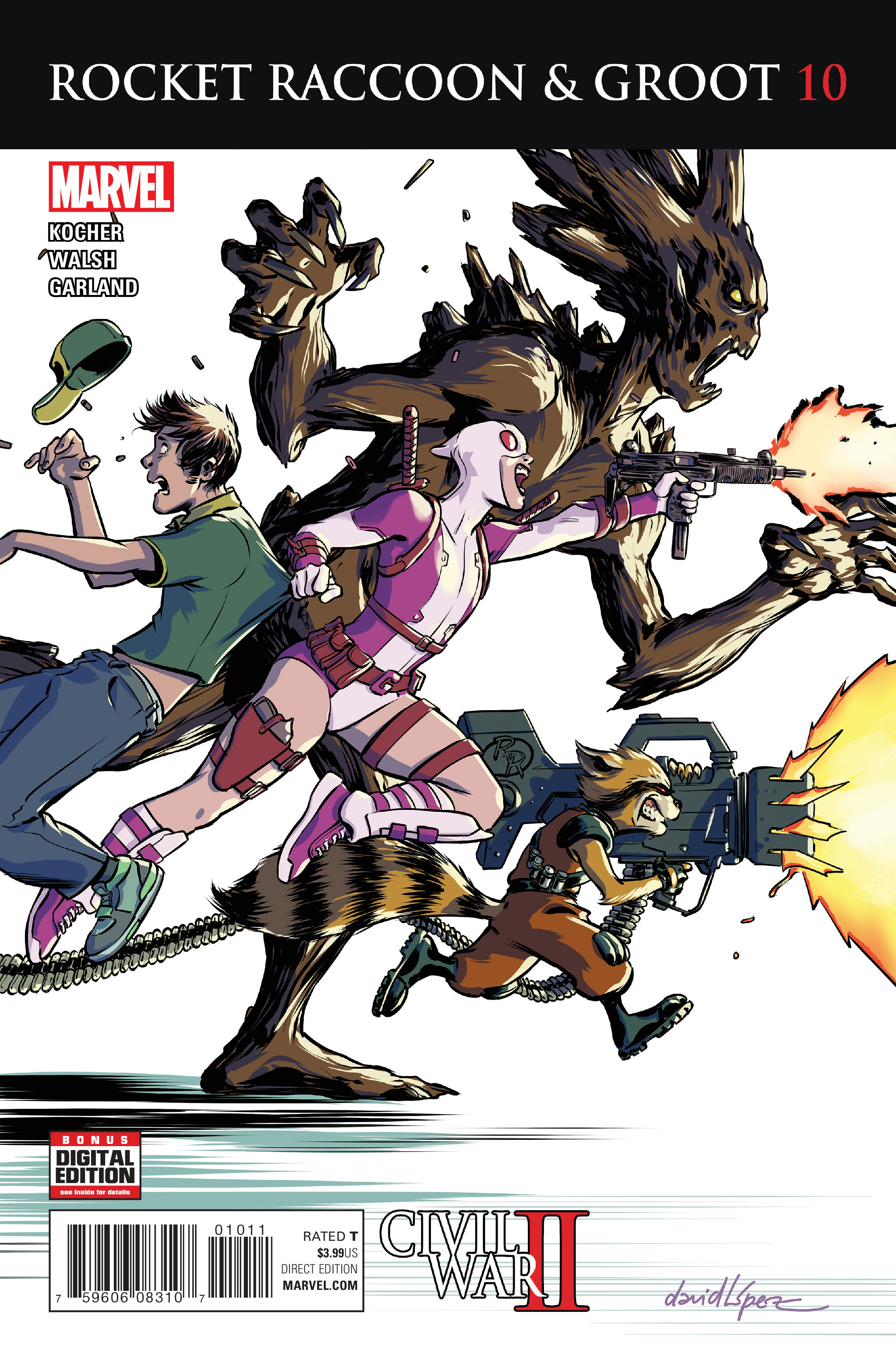 Rocket Raccoon and Groot (2016) #10