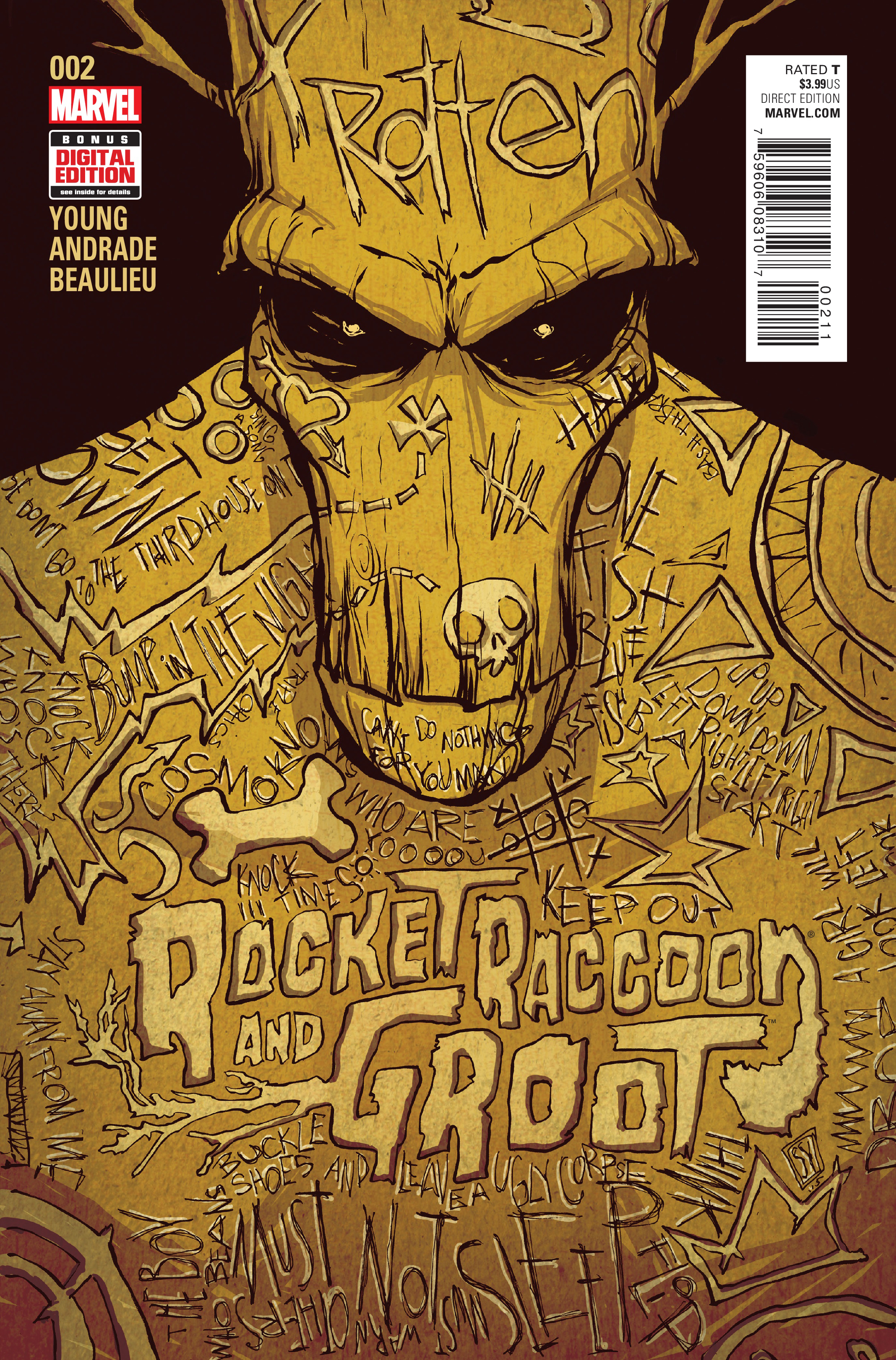 Cover of Rocket Raccoon and Groot #2