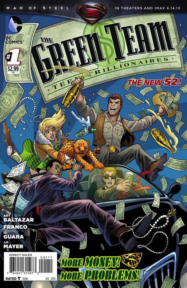 The Green Team: Teen Trillionaires #1 cover
