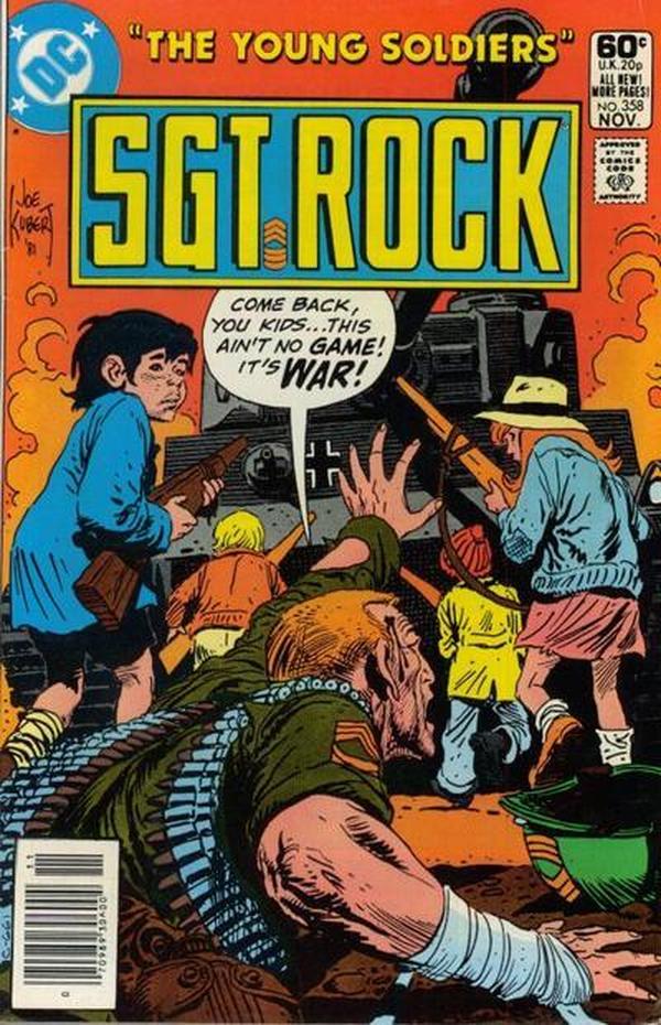 Sgt. Rock #358 cover