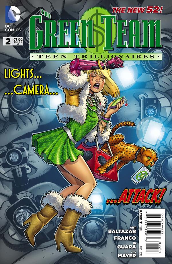 The Green Team: Teen Trillionaires #2 cover